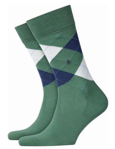 Burlington socks Manchester green blue