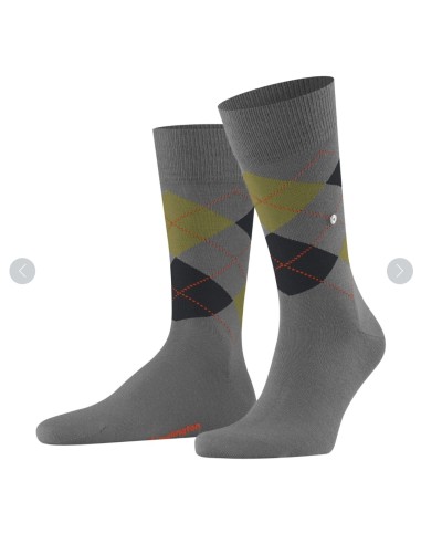 Burlington socks Edinburgh grey green