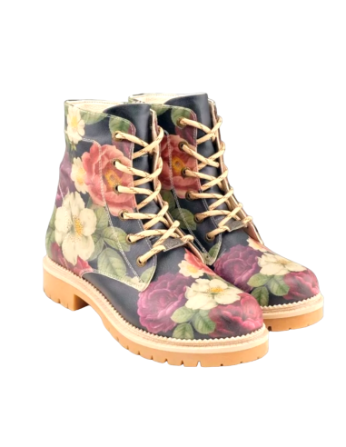 Art shoes  - Μποτάκια flowers
